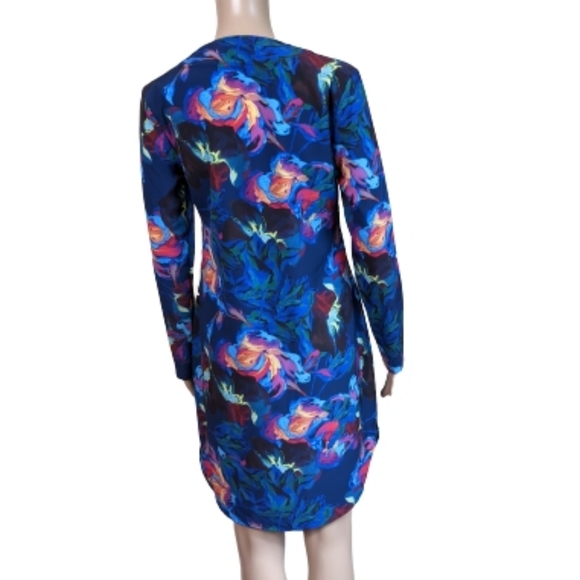 Amanda Uprichard Watercolor Dress Small Petite - Picture 2 of 12